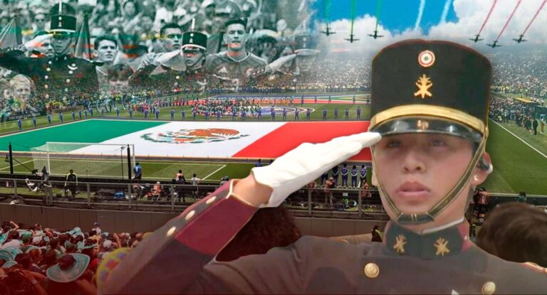 Cadetes del Colegio Militar y Águilas Aztecas destacan tradiciones mexicanas en inauguración del Mundial 2026 Cadetes del Colegio Militar y Águilas Aztecas destacan tradiciones mexicanas en inauguración del Mundial 2026