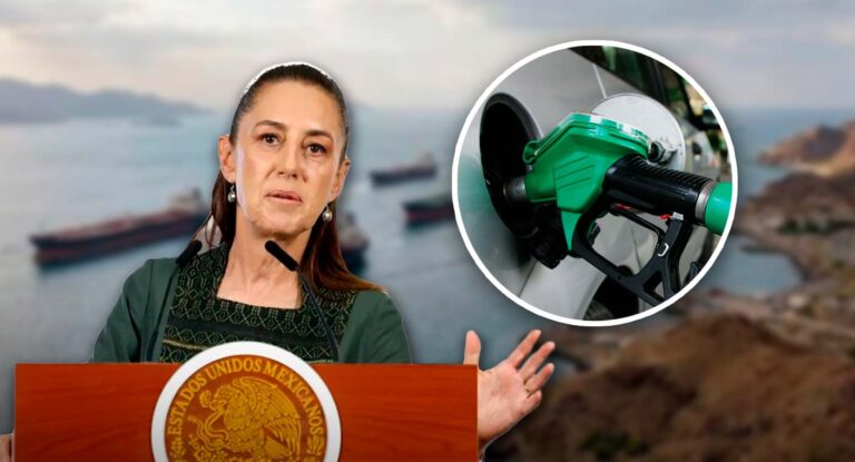 Sheinbaum celebra reapertura del estrecho de Ormuz y anticipa cambios en subsidio de gasolina en México
