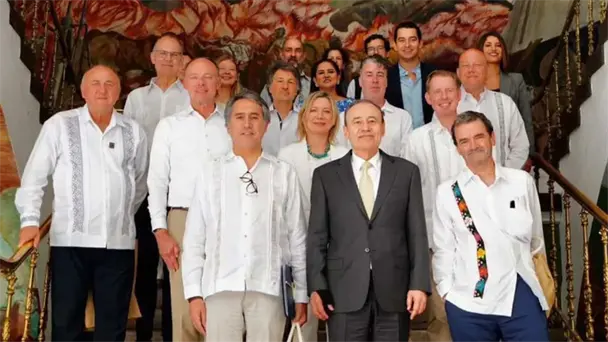 Sonora recibe delegación de embajadores de la Unión Europea Sonora recibe delegación de embajadores de la Unión Europea