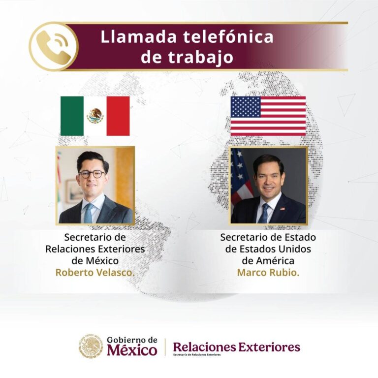 México y Estados Unidos abordan seguridad, migración y comercio en diálogo bilateral