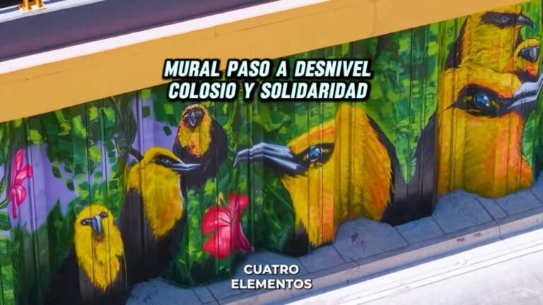 Concluye mural en paso a desnivel de Colosio y Solidaridad en Hermosillo Concluye mural en paso a desnivel de Colosio y Solidaridad en Hermosillo