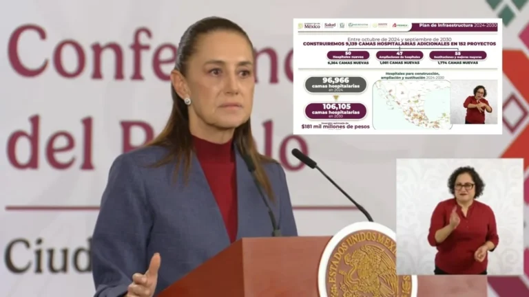 México invertirá 181 mil mdp para agregar 9 mil camas hospitalarias