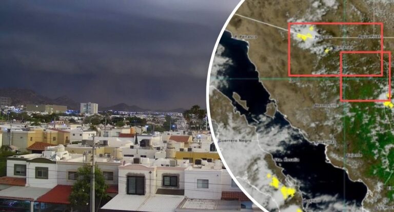Alertan por lluvias intensas y posible crecida de arroyos en el norte de Sonora