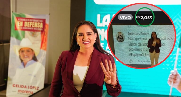 Más de 2 mil personas participan en asamblea digital de Celida López en Sonora Más de 2 mil personas participan en asamblea digital de Celida López en Sonora