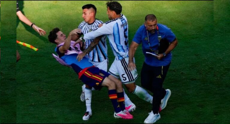 FIFA sanciona a Argentina por exceso de tarjetas en la final del Mundial 2026 FIFA sanciona a Argentina por exceso de tarjetas en la final del Mundial 2026