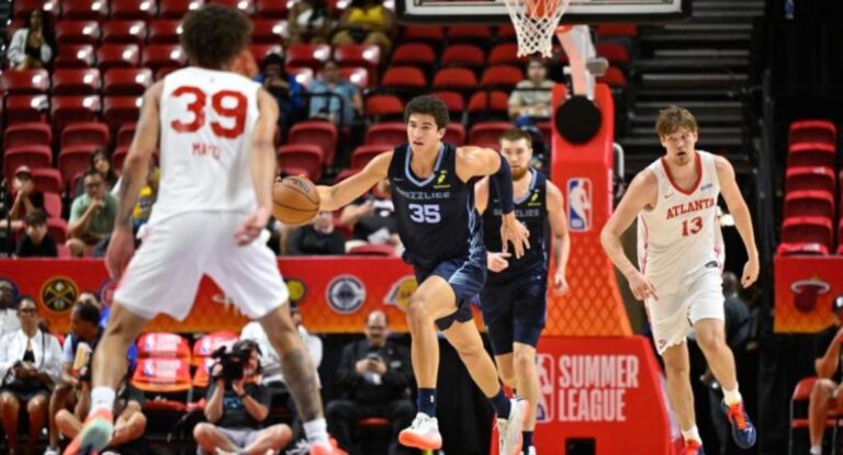 Karim López debuta con Memphis en la NBA Summer League Karim López debuta con Memphis en la NBA Summer League