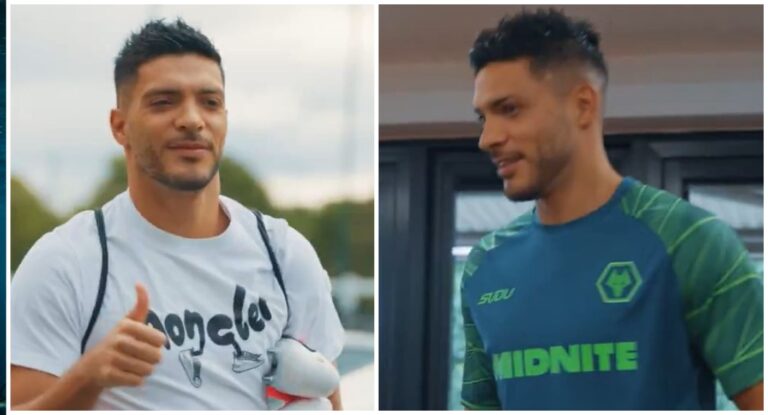 Raúl Jiménez regresa a Wolverhampton y es recibido con honores