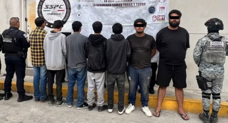 Rescatan a hombre privado de la libertad en Tijuana; detienen a siete personas, cinco menores