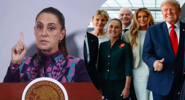 Sheinbaum explica por qué aceptó invitación de Donald Trump para la final del Mundial en EE.UU. Sheinbaum explica por qué aceptó invitación de Donald Trump para la final del Mundial en EE.UU.