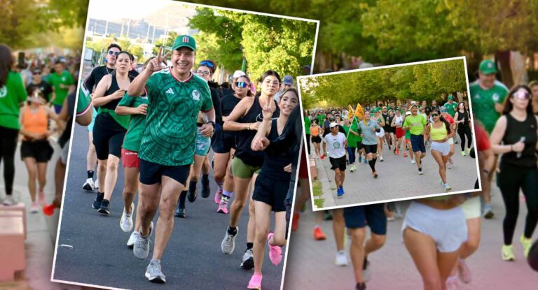 Alcalde de Hermosillo lidera trote rumbo al Maratón Internacional Alcalde de Hermosillo lidera trote rumbo al Maratón Internacional