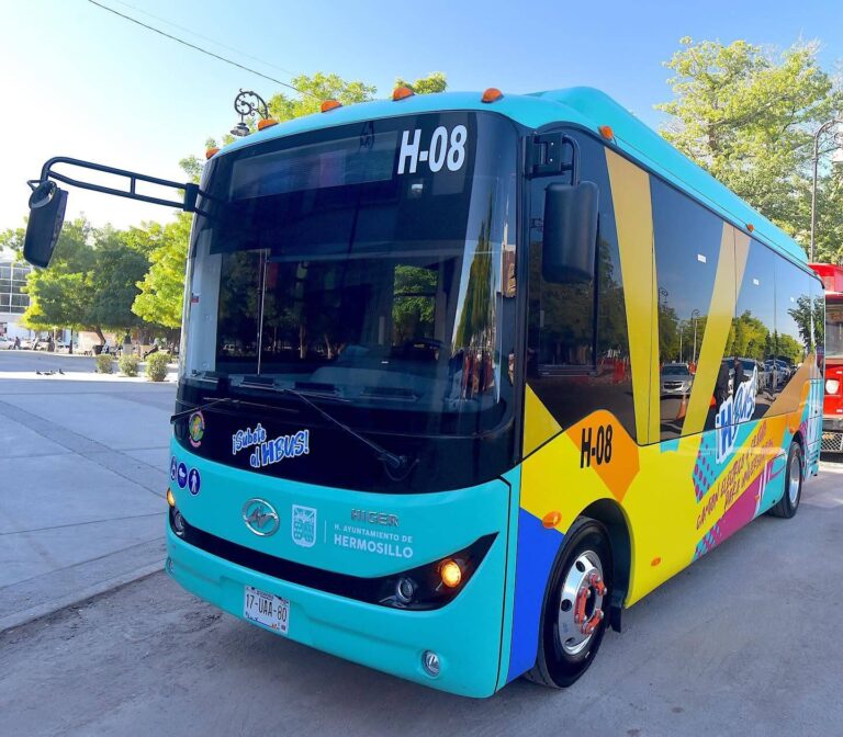 El HBus continuará operando con recorridos históricos durante el verano en Hermosillo El HBus continuará operando con recorridos históricos durante el verano en Hermosillo
