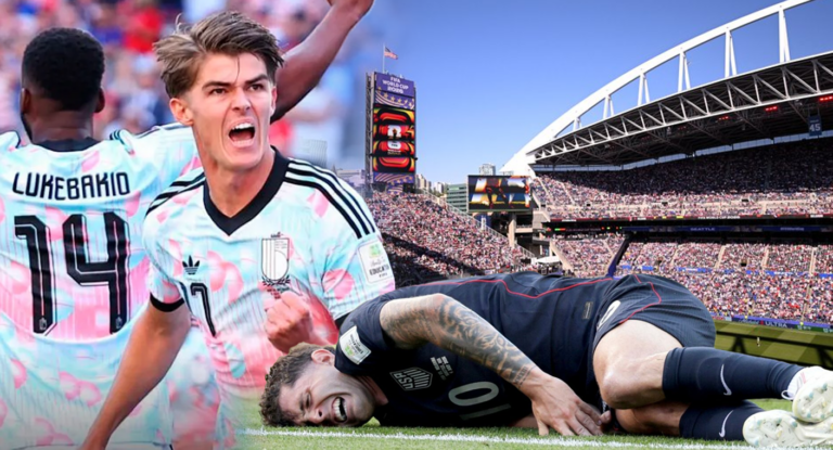 Estados Unidos queda fuera del Mundial tras derrota 4-1 contra Bélgica Estados Unidos queda fuera del Mundial tras derrota 4-1 contra Bélgica