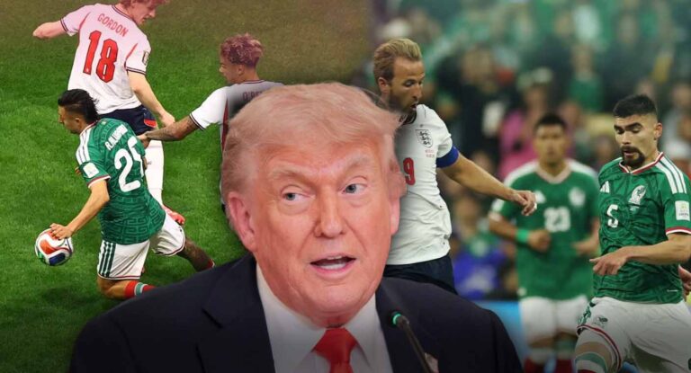 Donald Trump comenta el partido México vs Inglaterra tras la victoria inglesa Donald Trump comenta el partido México vs Inglaterra tras la victoria inglesa