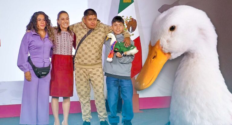 Pato Merlín recibe casa nueva junto a su familia tras su fama en el Mundial