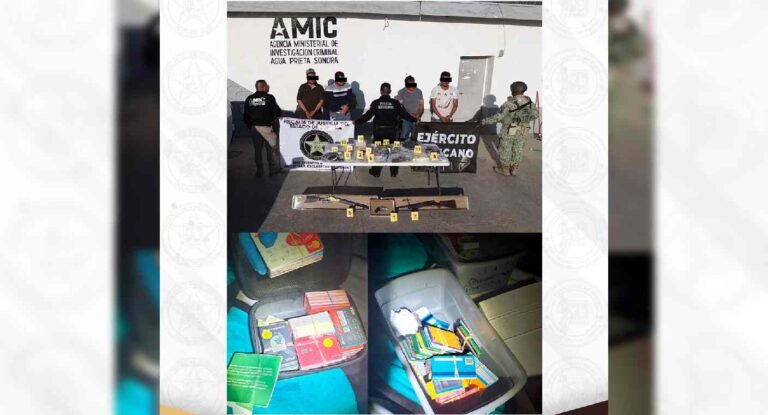 Desmantelan red de préstamos ilegales en Agua Prieta y aseguran 1,500 tarjetas bancarias