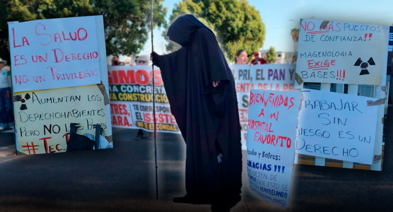 Trabajadores del ISSSTE en Hermosillo bloquean Bulevar Morelos por fallas en infraestructura Trabajadores del ISSSTE en Hermosillo bloquean Bulevar Morelos por fallas en infraestructura