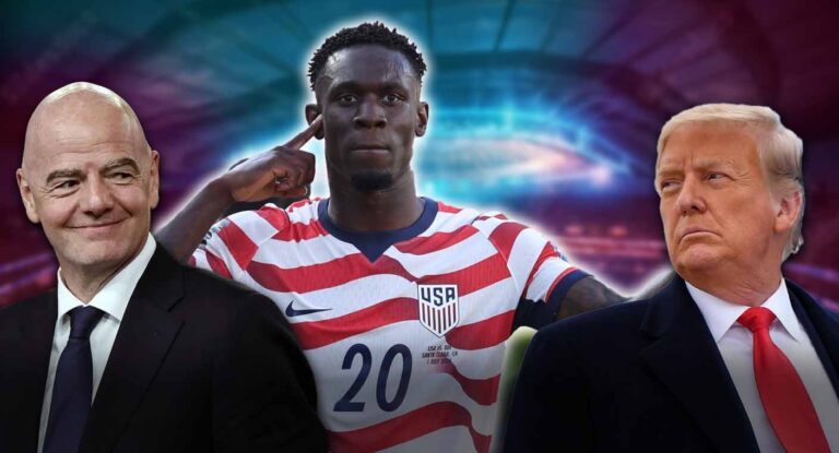 Trump solicitó a la FIFA revisar la expulsión de Folarin Balogun para el partido contra Bélgica Trump solicitó a la FIFA revisar la expulsión de Folarin Balogun para el partido contra Bélgica