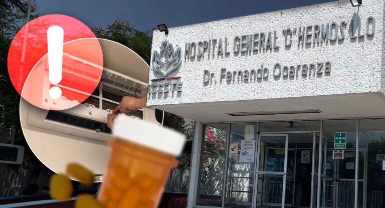 Pacientes denuncian falta de aire acondicionado y medicamentos en hospital ISSSTE de Hermosillo Pacientes denuncian falta de aire acondicionado y medicamentos en hospital ISSSTE de Hermosillo