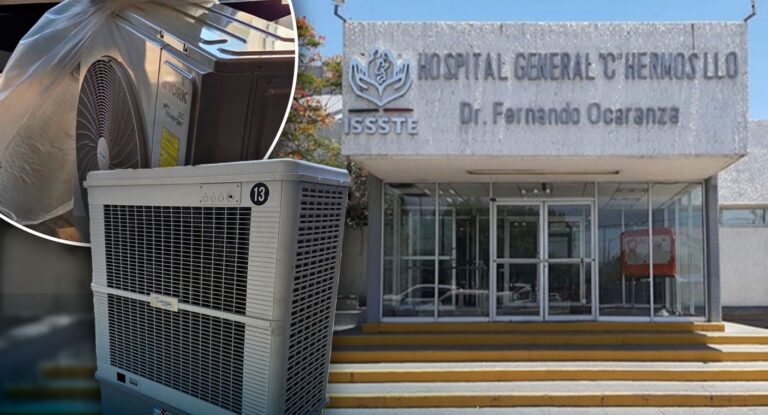 Enfermera critica al ISSSTE y Martí Batres por enviar coolers ante falta de aire en hospital de Hermosillo Enfermera critica al ISSSTE y Martí Batres por enviar coolers ante falta de aire en hospital de Hermosillo