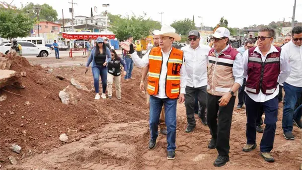 Inician trabajos de remediación tras lluvias en Nogales Inician trabajos de remediación tras lluvias en Nogales