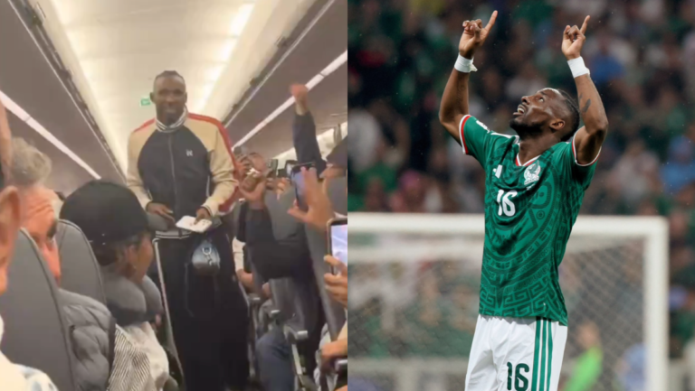 Pasajeros ovacionan a Julián Quiñones tras el Mundial 2026