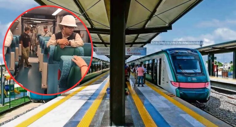 Avería en el Tren Maya deja varados a pasajeros más de cinco horas rumbo a Cancún Avería en el Tren Maya deja varados a pasajeros más de cinco horas rumbo a Cancún