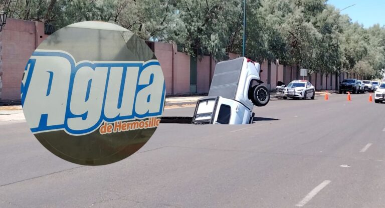 Agua de Hermosillo inspeccionará bulevares ante posible formación de socavones Agua de Hermosillo inspeccionará bulevares ante posible formación de socavones