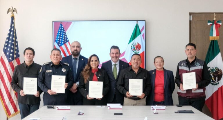 Estados Unidos reconoce avances de Quintana Roo en seguridad pública Estados Unidos reconoce avances de Quintana Roo en seguridad pública