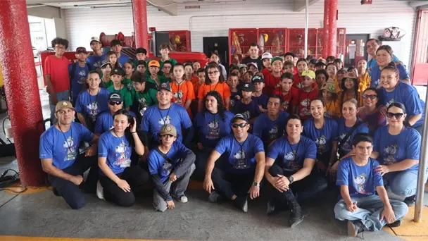 Bomberos de Hermosillo capacitan a 160 niños en prevención de riesgos Bomberos de Hermosillo capacitan a 160 niños en prevención de riesgos