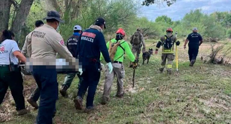 Confirman hallazgo de personas desaparecidas tras crecida de arroyo en Nogales, Sonora Confirman hallazgo de personas desaparecidas tras crecida de arroyo en Nogales, Sonora