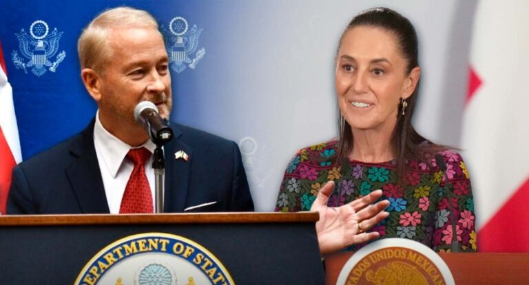 Embajador de EE.UU. recibe a Sheinbaum para la final del Mundial 2026 Embajador de EE.UU. recibe a Sheinbaum para la final del Mundial 2026