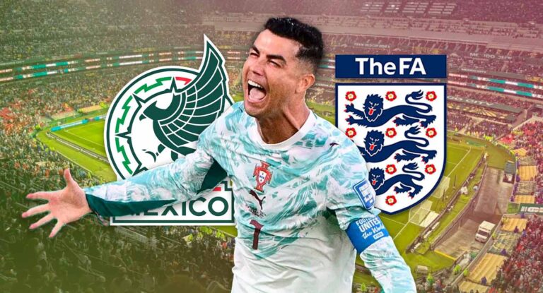 México busca revancha ante Inglaterra; Cristiano Ronaldo rompe récords a los 41 años México busca revancha ante Inglaterra; Cristiano Ronaldo rompe récords a los 41 años
