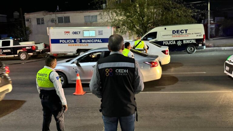 CEDH Sonora suspende participación presencial en filtros anti alcohol de Hermosillo CEDH Sonora suspende participación presencial en filtros anti alcohol de Hermosillo