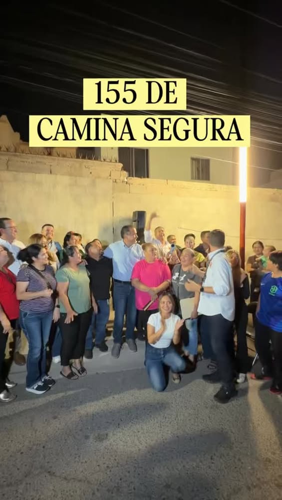 Inauguran tramo 155 de Camina Segura en colonia Los Ángeles, Hermosillo Inauguran tramo 155 de Camina Segura en colonia Los Ángeles, Hermosillo