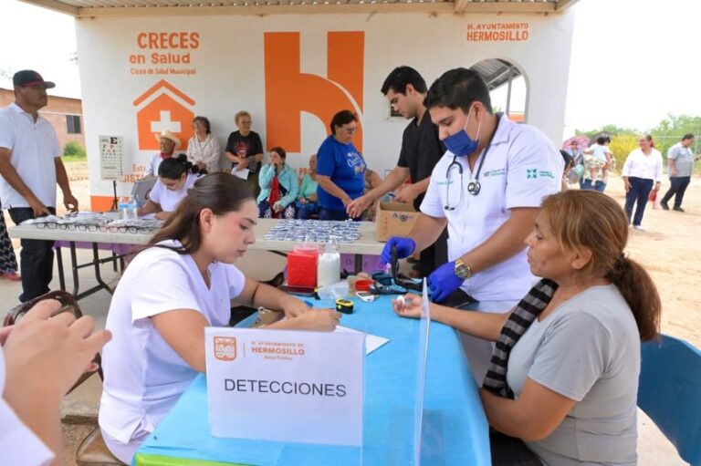 Atención médica gratuita llega a comunidades rurales de Hermosillo