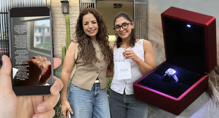 Norma Palafox regala anillo de compromiso tras pérdida en vuelo de Volaris Norma Palafox regala anillo de compromiso tras pérdida en vuelo de Volaris