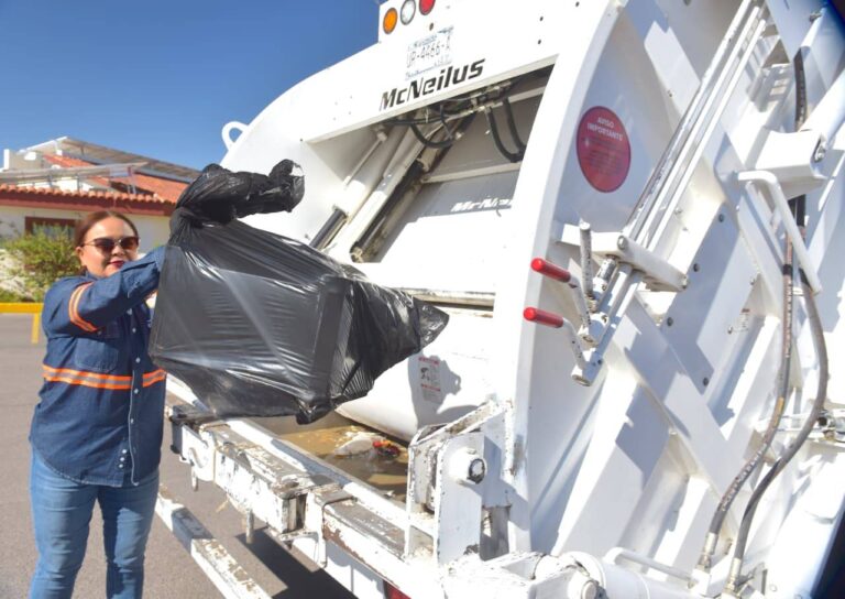 Retrasos en recolección de basura por lluvias afectan rutas en Hermosillo