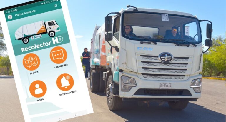 Hermosillo lanza app para rastrear rutas de camiones de basura en tiempo real Hermosillo lanza app para rastrear rutas de camiones de basura en tiempo real