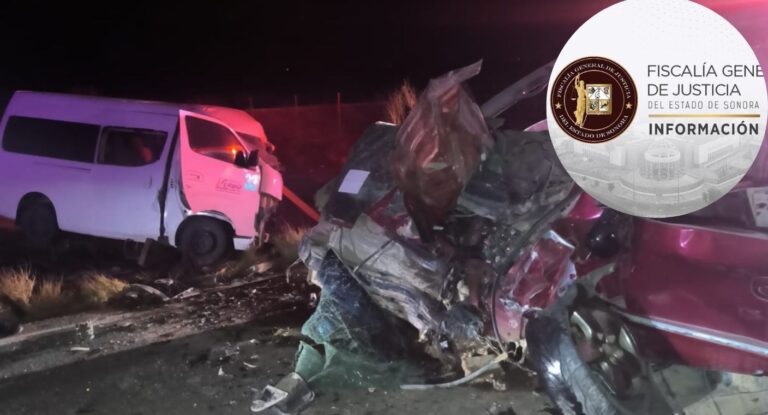 Accidente vial en carretera Hermosillo-Bahía de Kino deja tres muertos