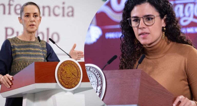Claudia Sheinbaum rechaza lista de periodistas 'enemigos' y defiende a Luisa María Alcalde