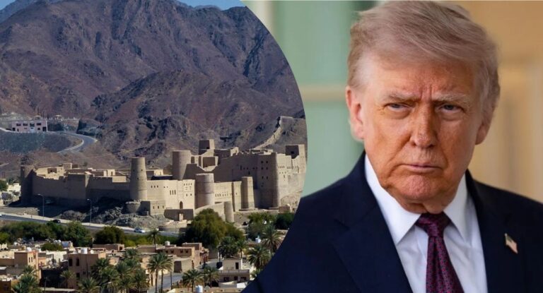 Donald Trump amenaza con bombardear Omán por diálogo con Irán en Estrecho de Ormuz