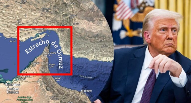 Donald Trump declara el estrecho de Ormuz como territorio estadounidense Donald Trump declara el estrecho de Ormuz como territorio estadounidense