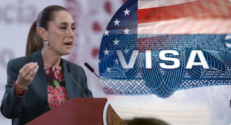 Claudia Sheinbaum descarta ruptura con EU tras suspensión de visas a políticos de la 4T Claudia Sheinbaum descarta ruptura con EU tras suspensión de visas a políticos de la 4T