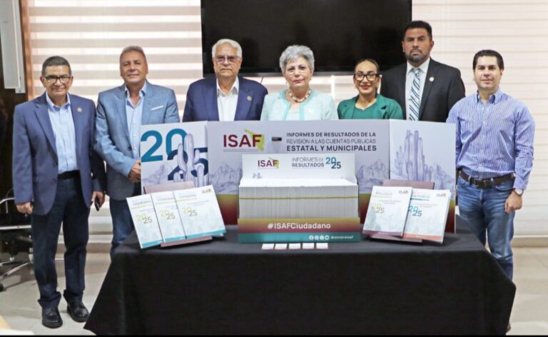 ISAF entrega informe de resultados de la Cuenta Pública 2025 en Hermosillo