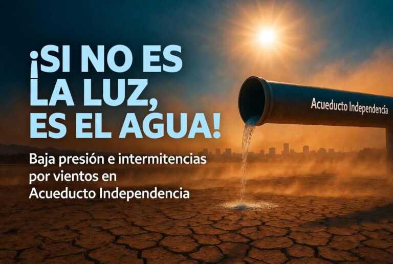 Fallas en Acueducto Independencia afectan suministro de agua en Hermosillo