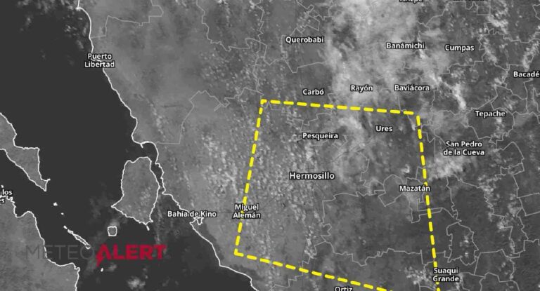 Pronóstico de tormentas en Hermosillo para el regreso a clases 2026 Pronóstico de tormentas en Hermosillo para el regreso a clases 2026