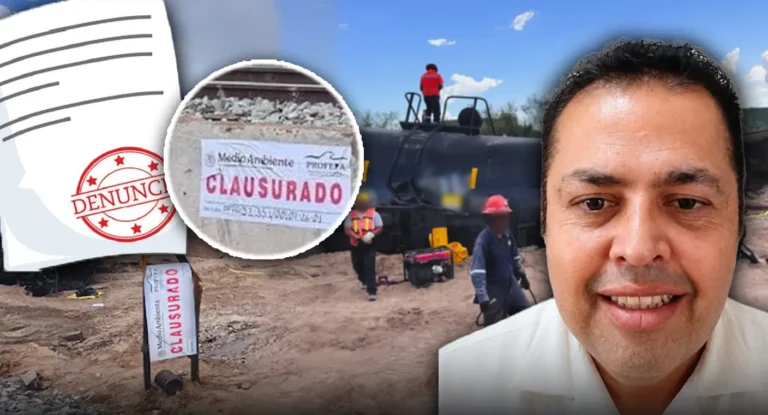 Denuncian a Ferromex por derrame químico tras descarrilamiento en Naco, Sonora