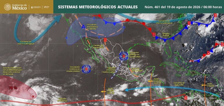 Alerta por lluvias fuertes y calor extremo en Sonora y otras entidades Alerta por lluvias fuertes y calor extremo en Sonora y otras entidades