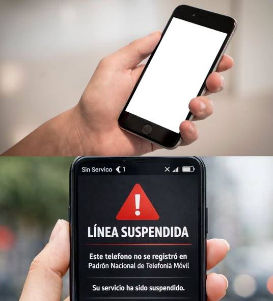 Hasta 8.7 millones de líneas móviles serán suspendidas por falta de registro Hasta 8.7 millones de líneas móviles serán suspendidas por falta de registro