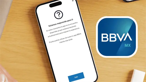 Usuarios reportan fallas en la aplicación móvil de BBVA México el 28 de agosto Usuarios reportan fallas en la aplicación móvil de BBVA México el 28 de agosto